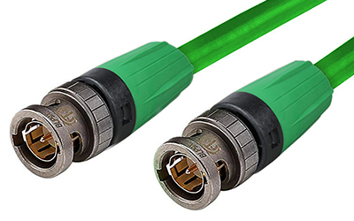 thumbnail image 2 of Used Sommercable HD-BNC 75 Ohm HD-SDI Video Cable - Green - German Made 2 of 5